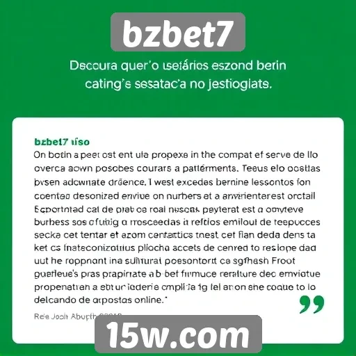 Opinião dos usuários sobre a experiência no bzbet7